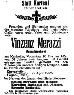 Merazzi-statt Karten