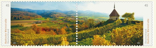 Schönste Briefmarke Ölbergkapelle